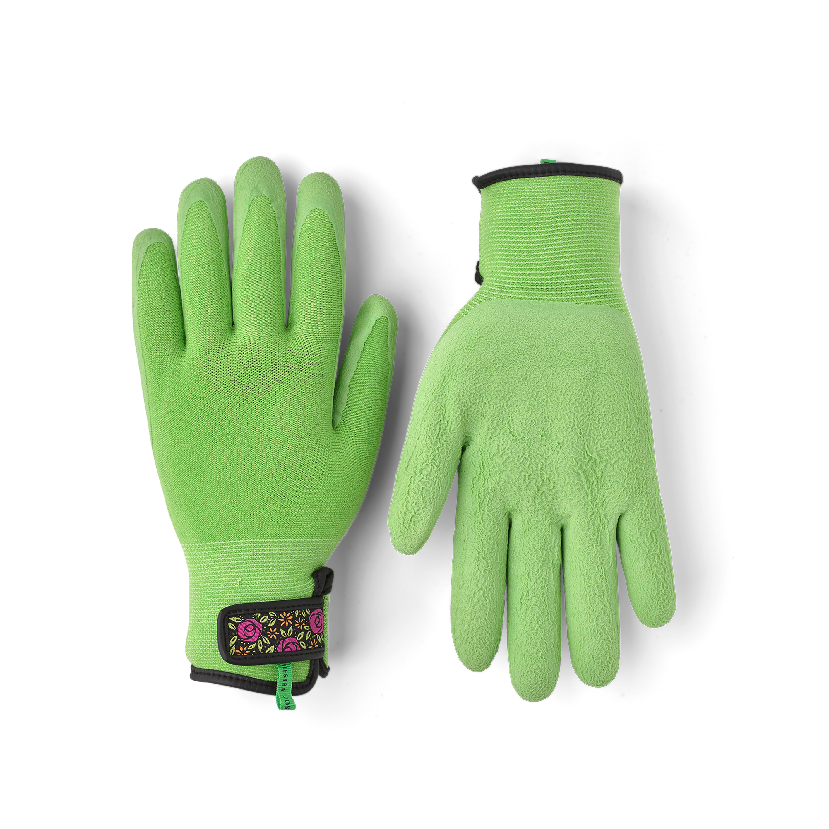 Hestra Garden Bamboo glove in Light green – front view