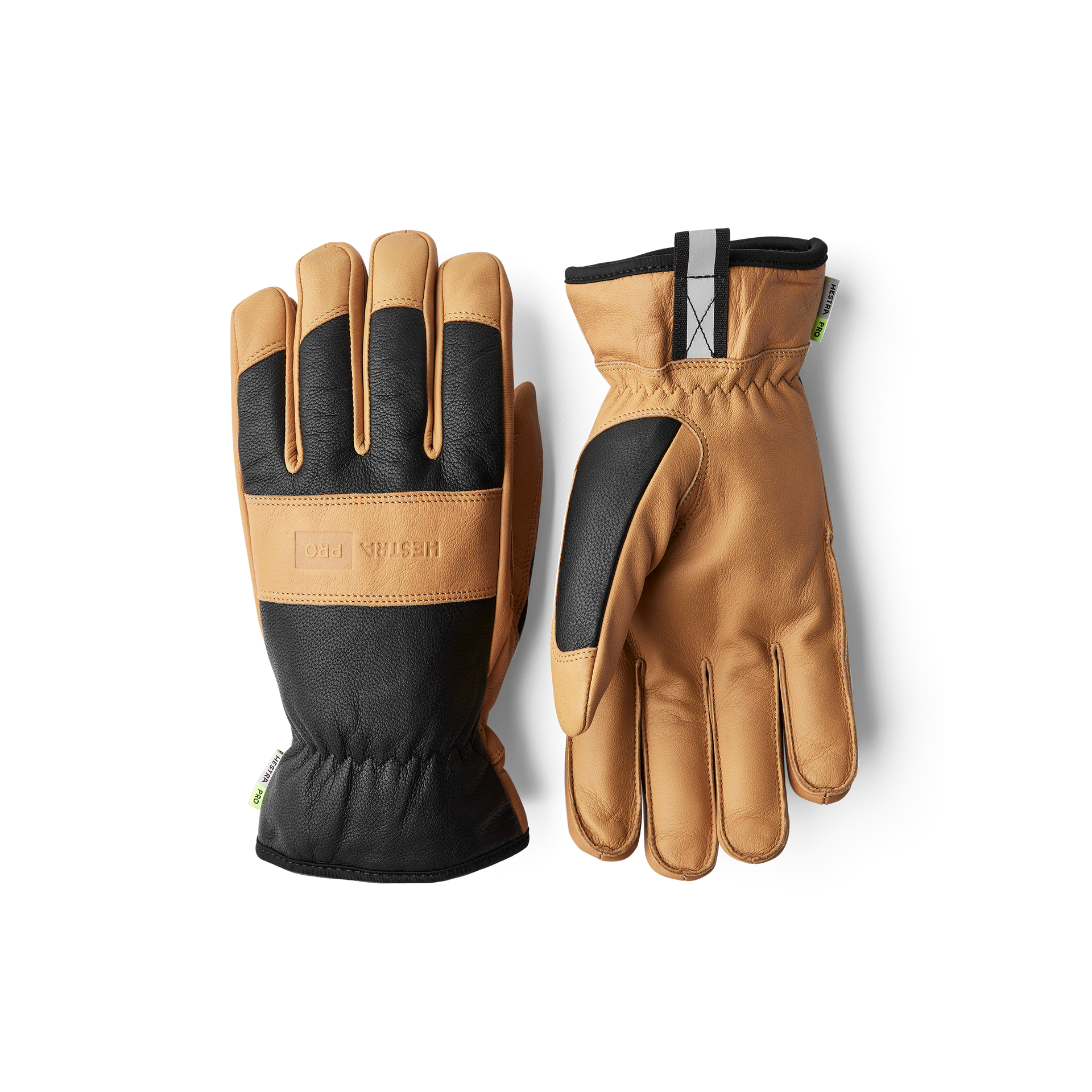 Hestra Job Winter Pro Series 74970-701-09 Gloves, Unisex, L, Reinforced Thumb, Elastic, Safety, Microfleece Lining